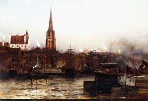 Trojice z řeky, 1880 od Arthur Quartley