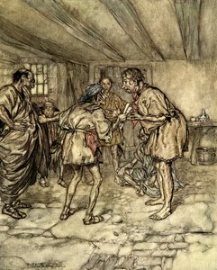 Sen noci svatojánské od Arthur Rackham