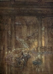 Sen noci svatojánské od Arthur Rackham