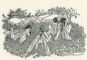 Sen noci svatojánské od Williama Shakespeara od Arthur Rackham