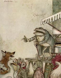 Ezopovy bajky od Arthur Rackham