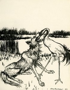 Ezopovy bajky od Arthur Rackham