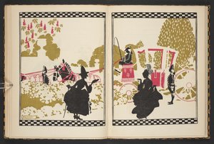 Popelka jde na ples, ilustrace z Popelky, převyprávěný C.S. Evansem a ilustrovaný Arthurem Rackhamem od Arthur Rackham