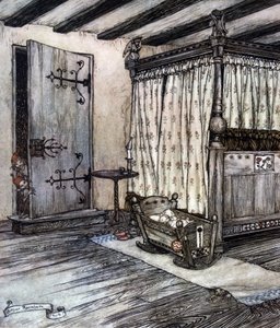 Ilustrace Arthur RACKHAM (1867-1939) pro Sen letní noci od Williama SHAKESPEARE od Arthur Rackham