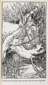 Ilustrace z Hamleta od Arthur Rackham