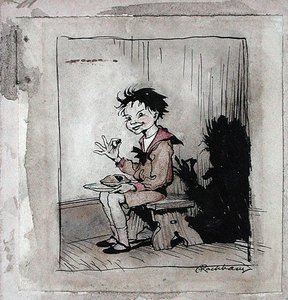 Little Jack Horner, ilustrace z 