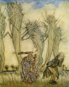 Pan a paní Vinegarovi od Arthur Rackham
