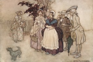 Rip Van Winkle, 1907 od Arthur Rackham