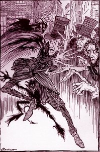 The Imp of the Perverse od Edgara Allana Poea od Arthur Rackham