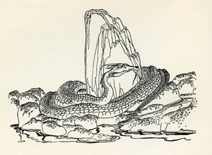 Červ Laidly od Arthur Rackham