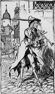 Krysař z Hamelnu, 1934 od Arthur Rackham
