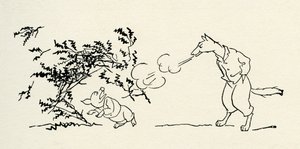 Tři malé prasátka od Arthur Rackham