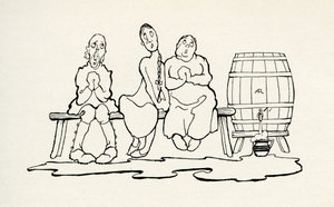 Tři hloupí od Arthur Rackham