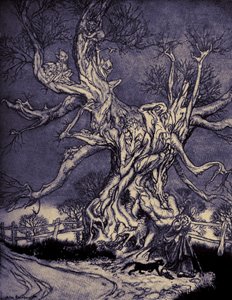 Legenda o Sleepy Hollow od Arthur Rackham