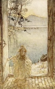Undine od Friedricha de la Motte Fouqué od Arthur Rackham