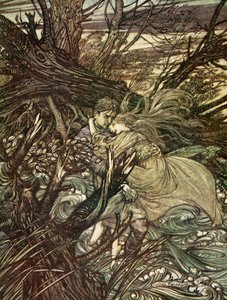 Undine od Friedricha de la Motte Fouqué od Arthur Rackham