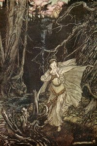 Undine od Friedricha de la Motte Fouqué od Arthur Rackham