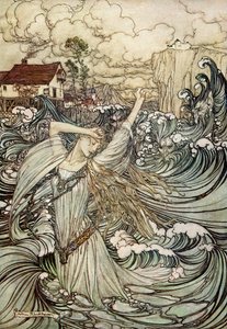 Undine od Friedricha de la Motte Fouqué od Arthur Rackham