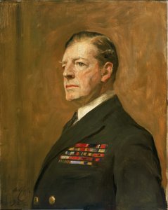 Admirál flotily sir David Beatty, 1. hrabě Beatty, 1871-1936
