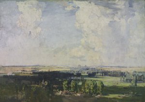 Amiens, klíč západu, 1928 od Arthur Streeton