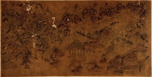 [Mapa hrobek Ming].
