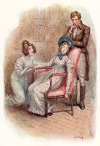 Ilustrace pro Emmu od Jane Austenové