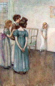 Ilustrace pro Northanger Abbey od Jane Austenové