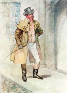 Ilustrace pro Northanger Abbey od Jane Austenové od Arthur Wallis Mills