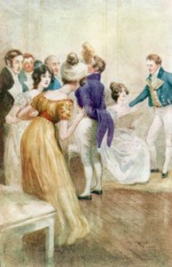 Ilustrace pro Northanger Abbey od Jane Austenové