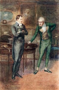 Ilustrace pro Northanger Abbey od Jane Austenové od Arthur Wallis Mills