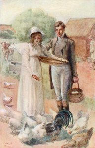 Ilustrace pro Northanger Abbey od Jane Austenové