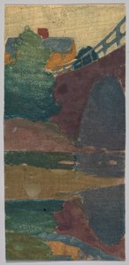 The Old Bridge nebo Ipswich Bridge od Arthur Wesley Dow