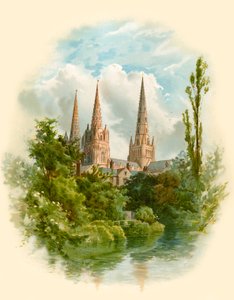 Katedrála Lichfield, jihozápad