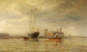 Otevření Royal Edward Dock, Avonmouth, 9. července