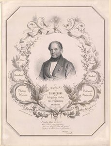 Adolf Baeuerle (tisk) od Artist Unknown