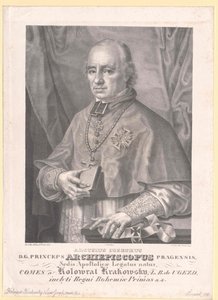 Aloysius Joseph hrabě Kolovrat Krakowski od Artist Unknown