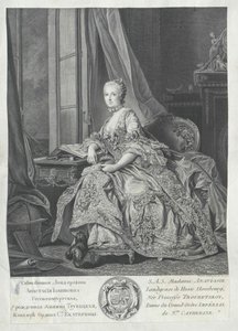 Anastázie Ivanovna kněžna Trubezkaja, od Artist Unknown