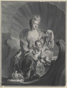 Anna Konstancie hraběnka Coselová od Artist Unknown