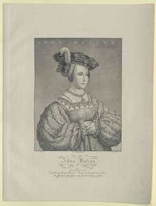 Anna Boleynová od Artist Unknown