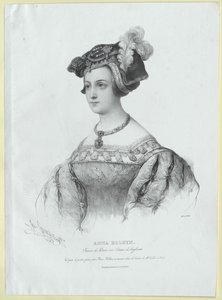 Anna Boleynová od Artist Unknown