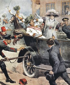 Arcivévoda František Ferdinand a jeho manželka