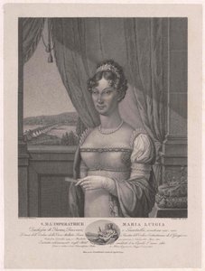 Arcivévodkyně rakouská (1791-1847) Marie Louisa od Artist Unknown
