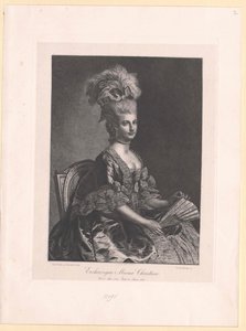 Arcivévodkyně rakouská Marie Kristýna od Artist Unknown