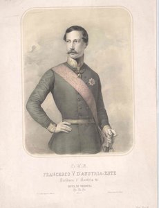 Arcivévoda rakouský a vévoda modenský František V. od Artist Unknown