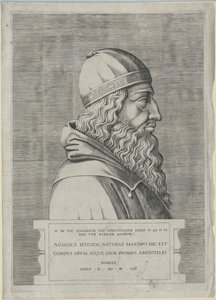 Aristoteles (tisk) od Artist Unknown