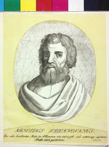 Arnaldus z Villanovy (tisk) od Artist Unknown
