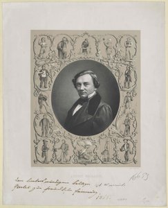 August Weihrauch (tisk) od Artist Unknown