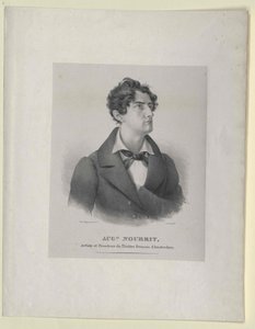 Auguste Nourrit (tisk) od Artist Unknown