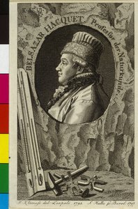 Balthazar Hacquet de La motte (tisk) od Artist Unknown