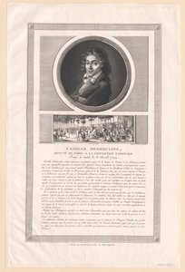 Camille Desmoulins (tisk) od Artist Unknown